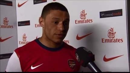 Alex Oxlade-Chamberlain Interview - Everton 4-1 FA Cup Win