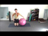 FITNESS BALL Pilates Full length exercise and workout video