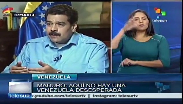 Maduro pone puntos a las íes en entrevista para CNN Internacional