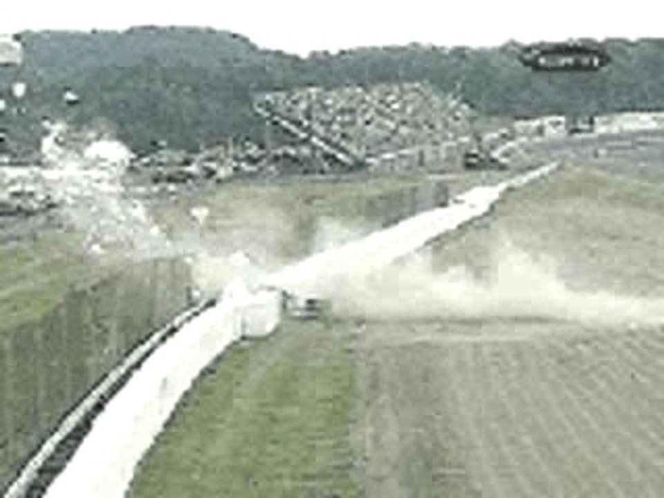 accident de stock car