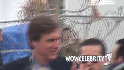 Brad Pitt and Angelina Jolie arrive to The Independent Spirit Awards