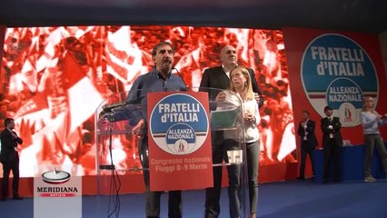 Download Video: Giorgia Meloni acclamata a Fiuggi Presidente Nazionale di Fratelli d’Italia