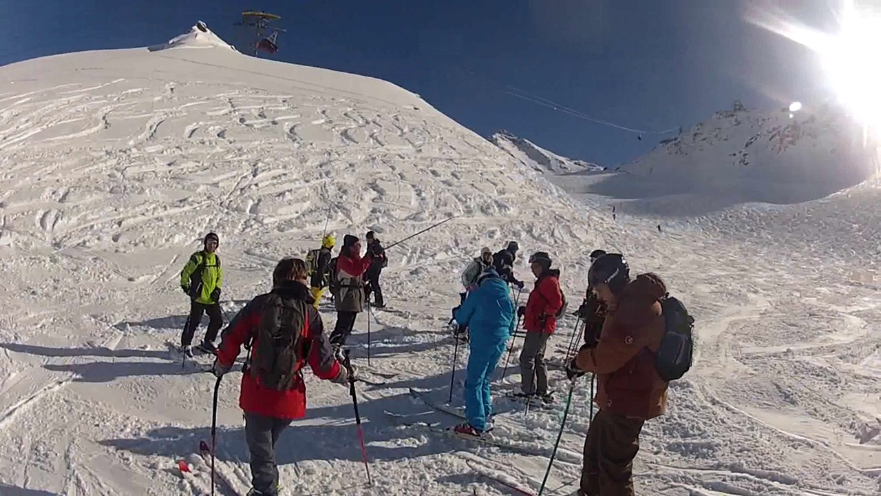 GoPro ski- le 2 mars à Val Thorens avec le CLSB de Bourg en bresse et ses 120 skieurs