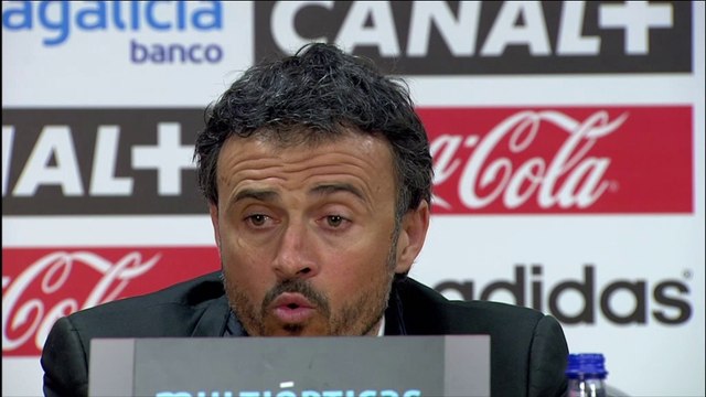 Luis Enrique, satisfecho aunque no contento