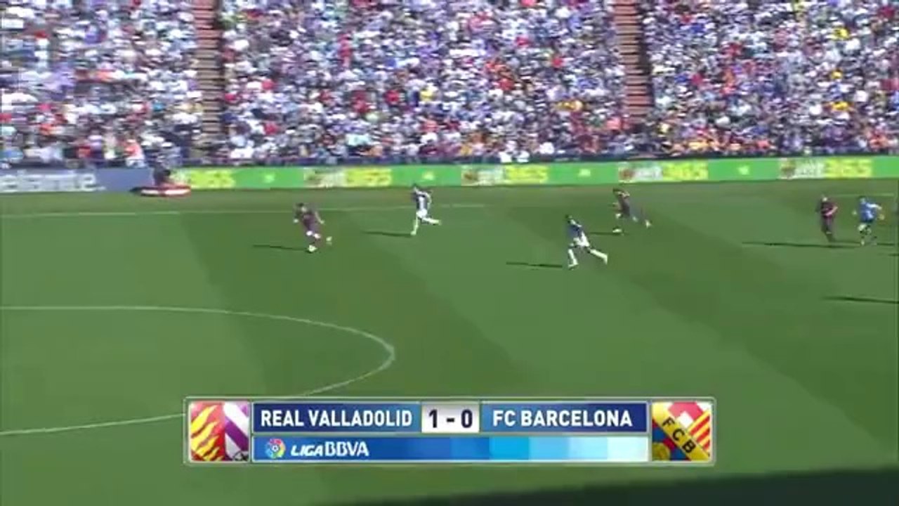Valladolid 1 Barça 0