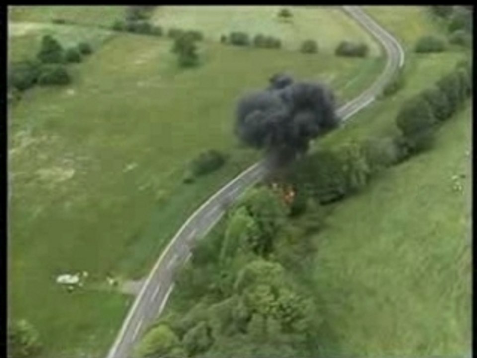 Crash Ford Rs200 IMPRESSIONANT!!!