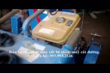 Bán và cho thuê máy cắt bê tông, máy cắt đường Nhật Bản