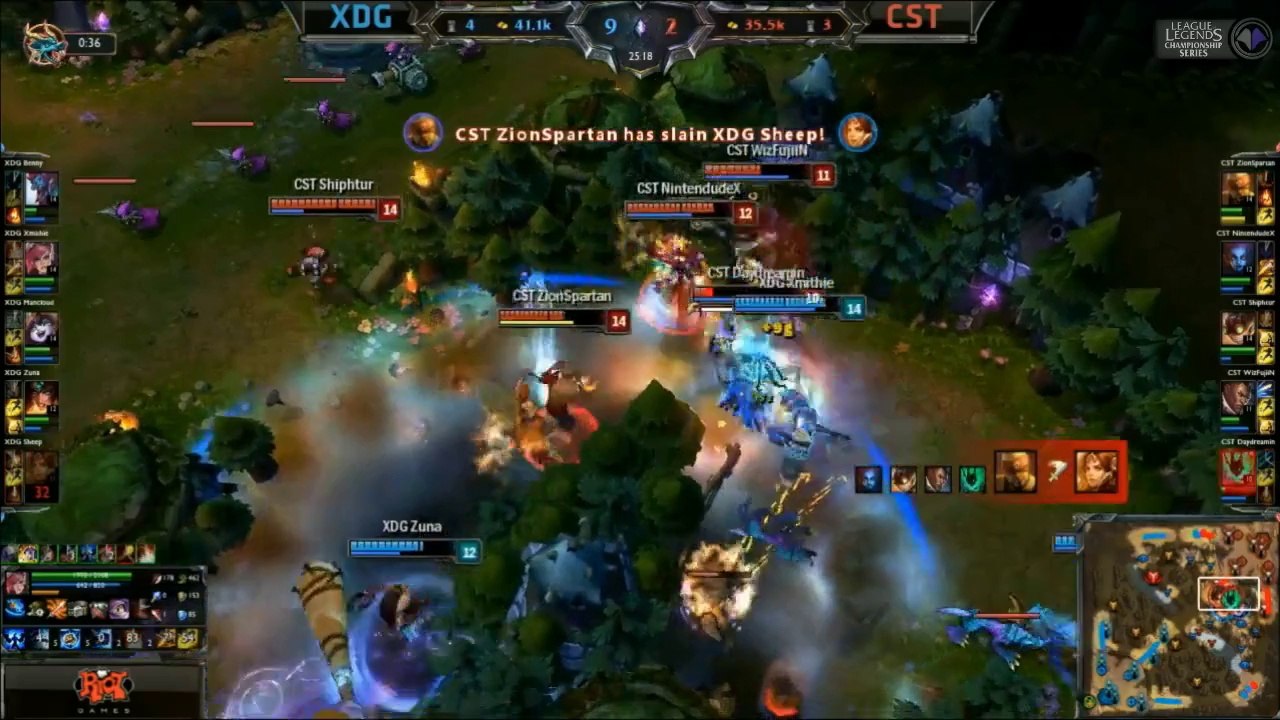 LCS NA W8D2 Game 5 XDG vs CST