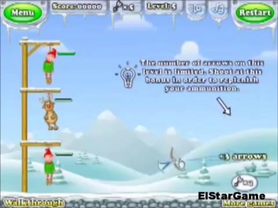 Gibbets Santa in Trouble level 5