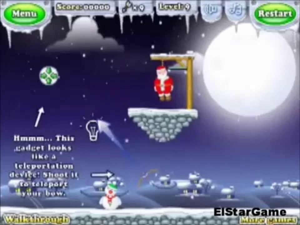 Gibbets Santa in Trouble level 9