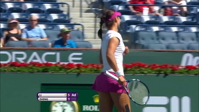 Li Na v Zheng Jie - BNP Paribas Open, Rd 2