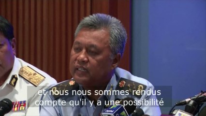Avion disparu : les autorités malaisiennes évoquent la piste terroriste