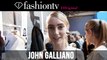 John Galliano Fall/Winter 2014-15 Backstage | Paris Fashion Week PFW | FashionTV