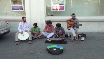 Musiciens de rue à Istanbul
