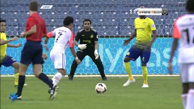 ملخص الشوط الثاني الشباب -النصر كاس الملك