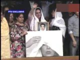 Bakhtawar Bhutto Zardari and Aseefa Bhutto Zardari in National Assembly