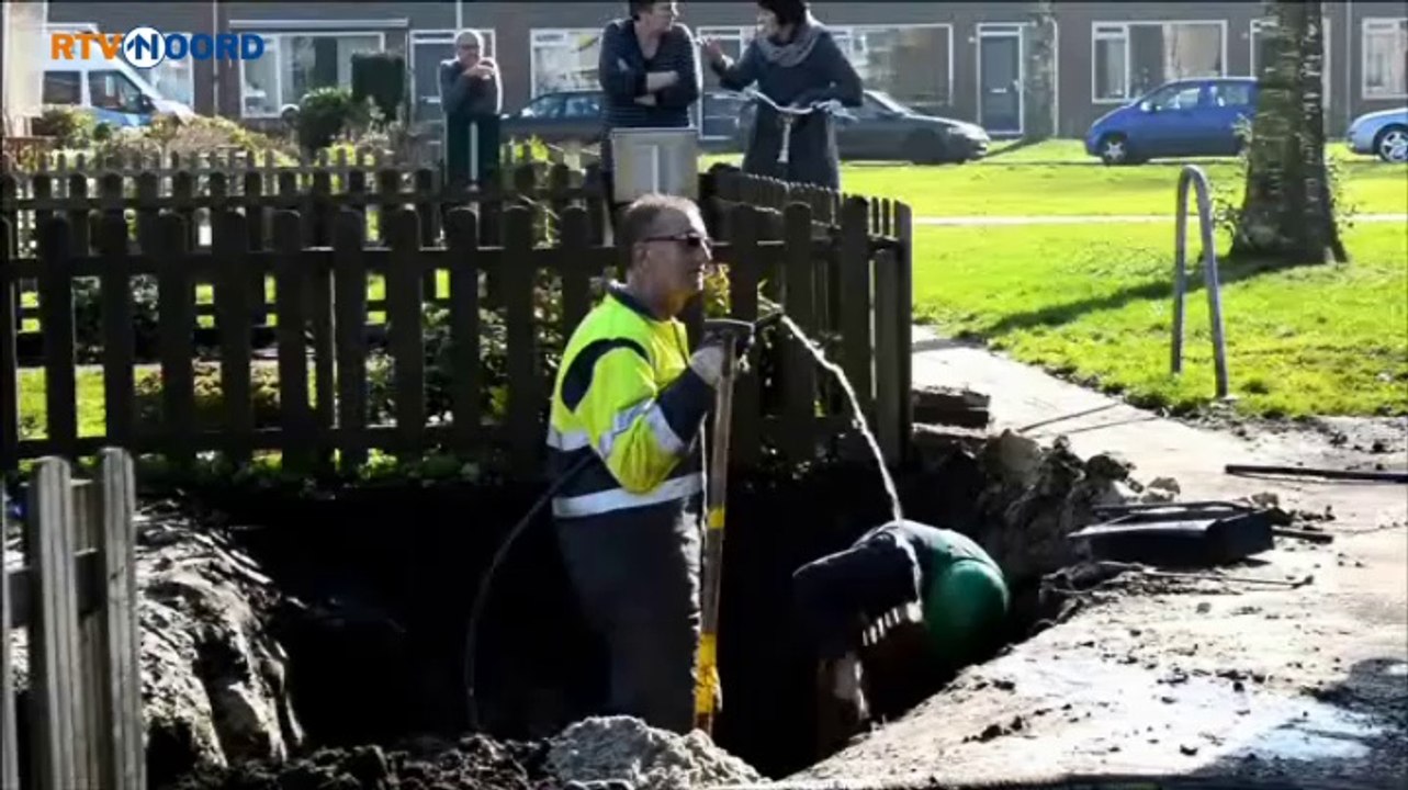 Wildervanksters opnieuw zonder leidingwater - RTV Noord