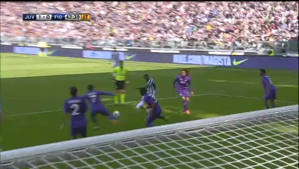 LE BUT DE FOU DE ASAMOAH VS FIORENTINA 1-0 09/03/14