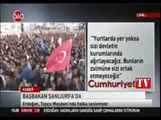 Erdoğan'dan miting alanındaki emniyet müdürüne fırça