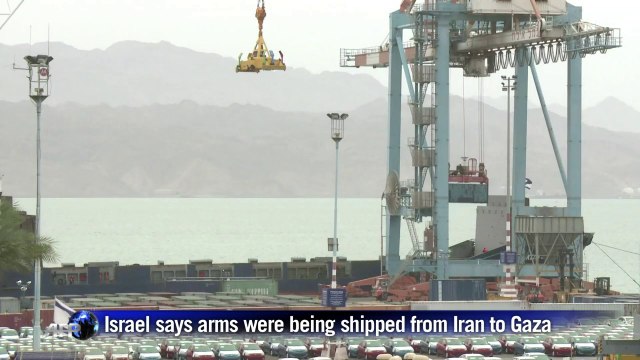 Israeli military unloads 'Iran weapons ship'