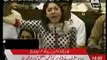 PPP's MPA Sharmila Farooqi in Action in Sindh Assembly