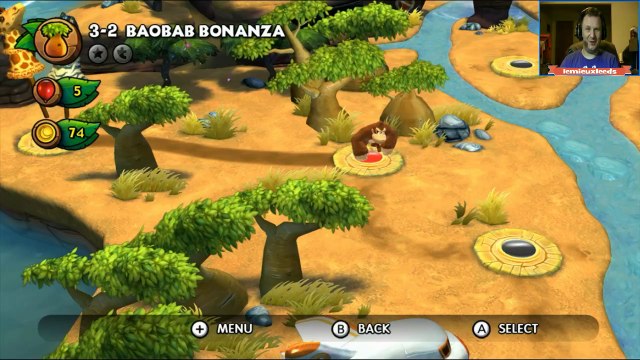 3-1 Grassland Groove | Donkey Kong Country: Tropical Freeze | WiiU | Polski Let's Play
