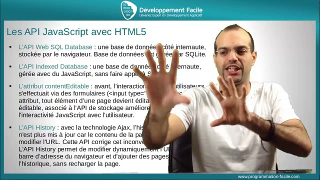 les API JavaScript HTML5 que vous pouvez utiliser dans vos sites web