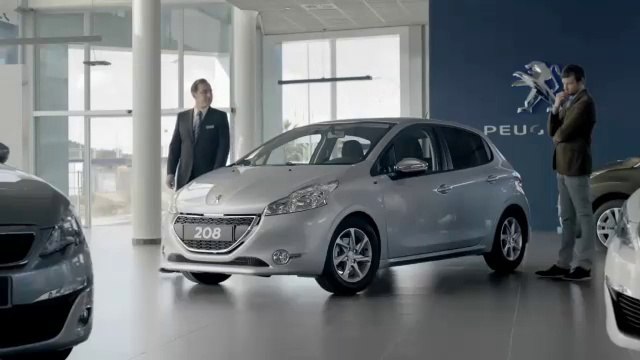 Publicité Peugeot 208 – Suréquipée – TVA 0% (30s) – 2014 ( feline.cc )