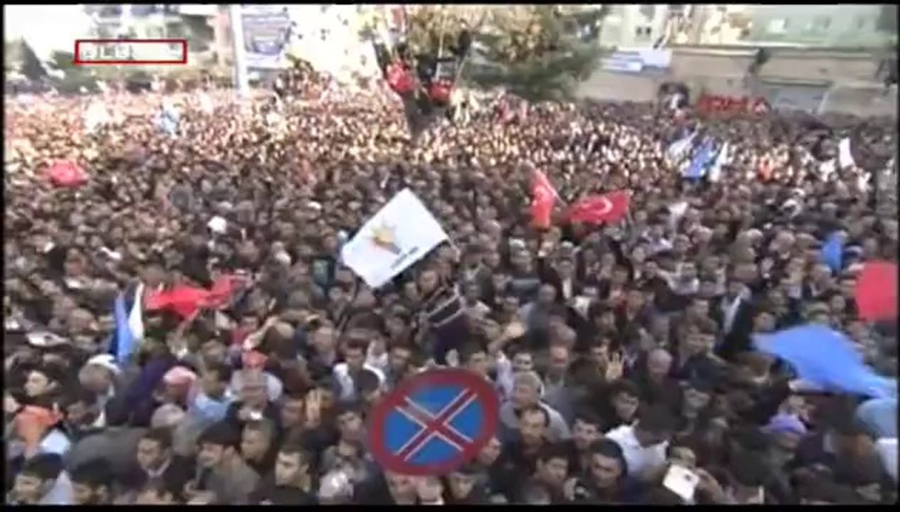 Erdoğan Urfa mitingi