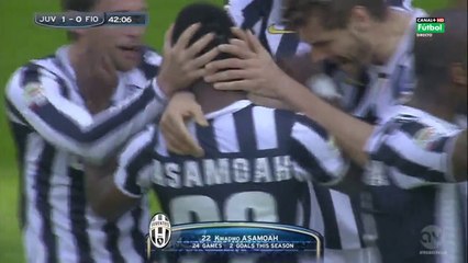 09-03-2014 Juventus Vs Fiorentina Goal Asamoah (HD - Espanglish)