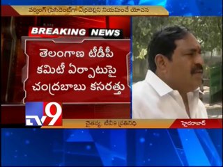 Babu plans to appoint Errabelli as T-TDP working president