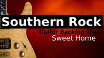 Southern Rock Backing Track for Guitar in E Major - Sweet Home