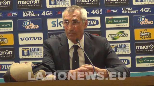 REJA in conferenza stampa post LAZIO-ATALANTA (9.3.2014)