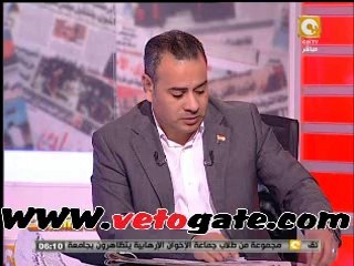 القرموطي يبدأ الحلقة بقراءة الفاتحة علي أرواح الشهداء