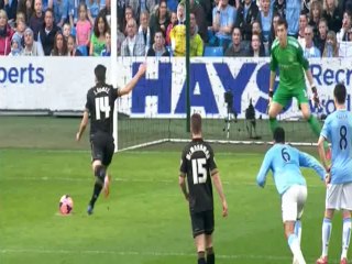 Goal Gomez - Man City 0-1 Wigan  [09/03/2014]