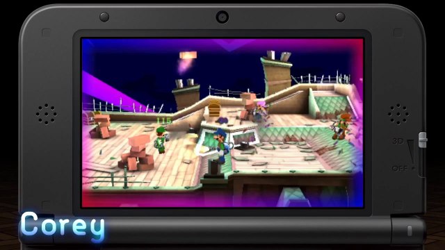 Nintendo 3DS - Luigi's Mansion - Dark Moon ScareScraper Preview