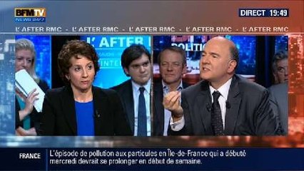 BFM Politique: L'After RMC: Pierre Moscovici répond aux questions de Véronique Jacquier - 09/03 6/6    