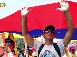 Marcha en apoyo a los habitantes de Los Ruices