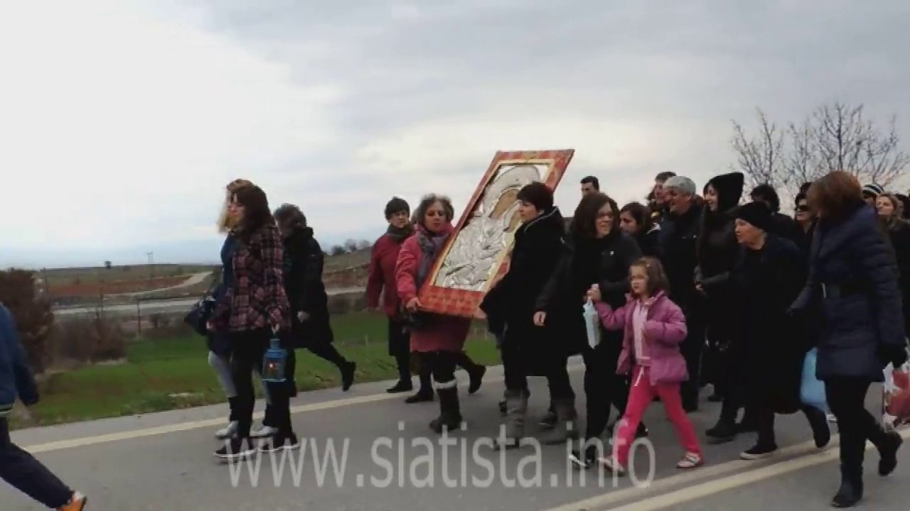 www.siatista.info -  09.03.2014 - Κυριακή της Ορθοδοξίας η Σιάτιστα υποδέχτηκε την Αγία Εικόνα της Παναγίας Ελεούσας
