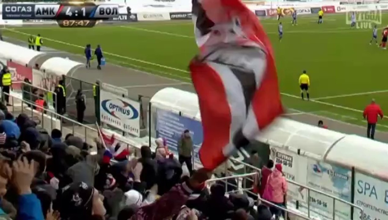 РФПЛ-13-14. 20 тур. Амкар — Волга. Канунников, 88