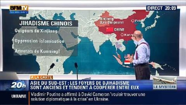 Harold à la carte: Disparition d'un Boeing de Malaysia Airlines: peut-on explorer la piste du Jihadisme en Asie du Sud-Est ? - 09/03