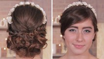 How To Style Bridal Floral Hair Accessories