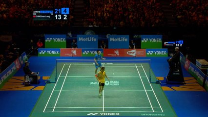 Badminton - Increíble final entre Chong y Long All England final