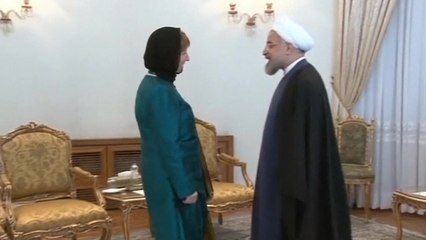 EU's Ashton in Iran says final nuclear deal 'challenging'