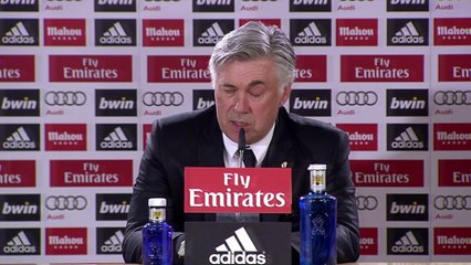 Ancelotti: ''El Madrid tiene que ir a por todos los títulos''