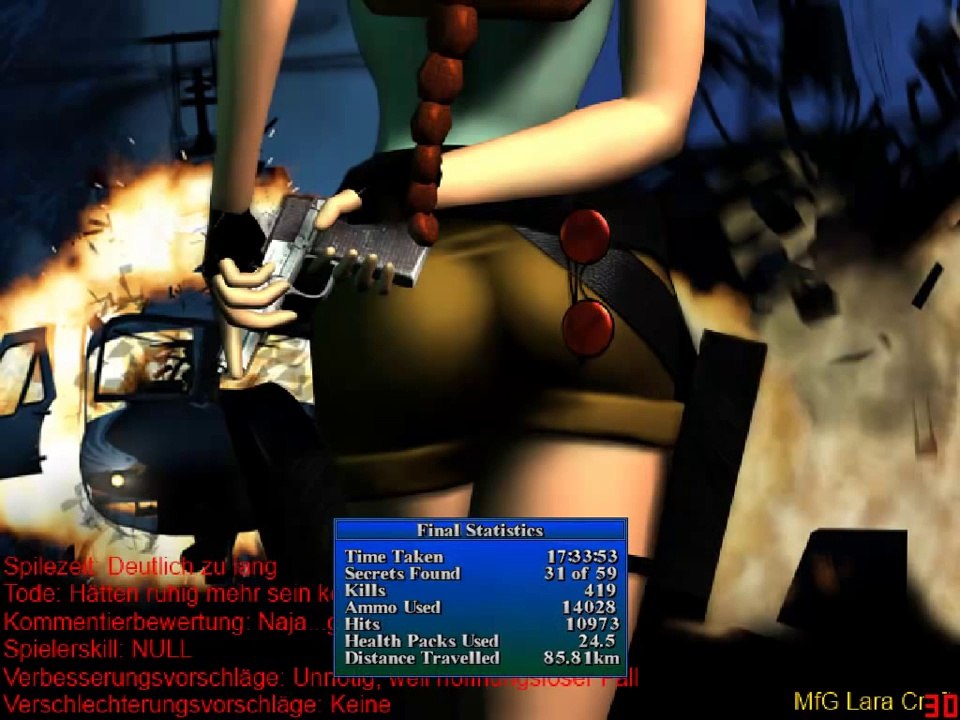 Let's Play Tomb Raider 3 [Blind] (German) Part 129 - Meteorite Cavern