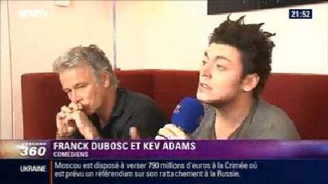 Showbiz: Duo de choc à l'affiche de Fiston : Franck Dubosc et Kev Adams - 09/03