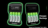 Energizer CHP4WB4 Recharge Smart AAAAA Charger with 4 AA NiMH Batteries