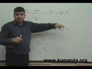 PLC de 3 faz ASM ileri geri çalıştırılması - Zaman şartlı - 4