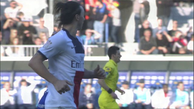 L'INCROYABLE passe décisive d'Ibrahimovic - Bastia-PSG (0-3) - 2013/2014